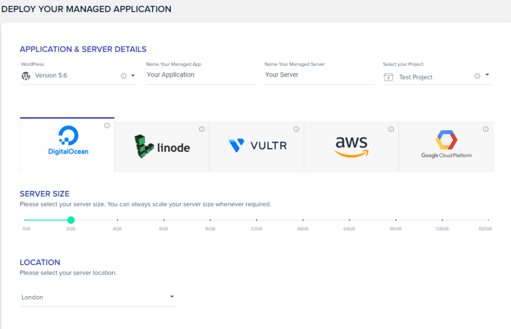 cloudways 配置WordPress应用